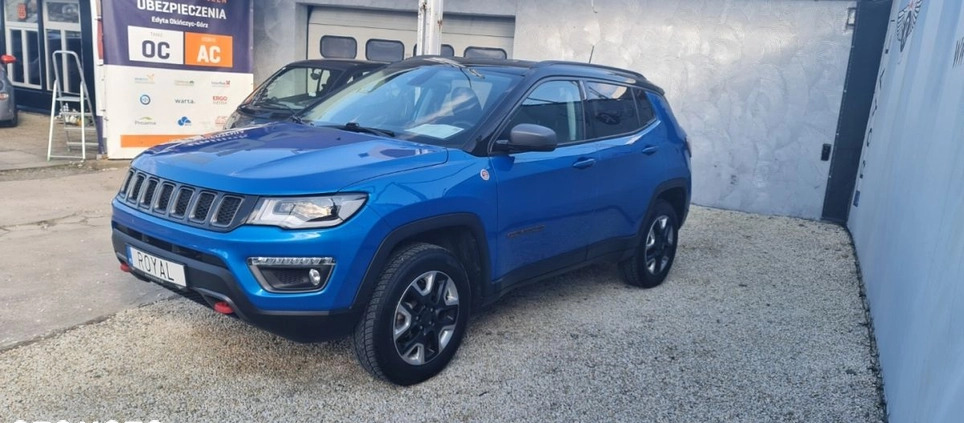Jeep Compass cena 78900 przebieg: 99500, rok produkcji 2018 z Kępno małe 562
